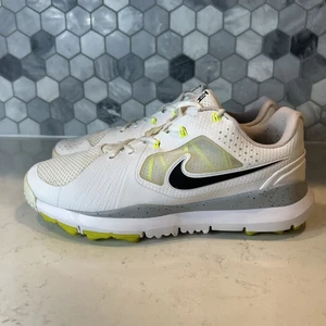 Zapato de golf Nike Tiger Woods Limited TW2014 Volt 652627-100 sin clavos para hombre 12 usado en excelente estado - Imagen 1 de 22