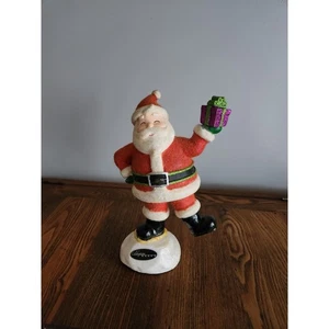 Christopher Radko Celebrations Line 9 pollici Babbo Natale con finitura sfocata RARO DA TROVARE - Foto 1 di 3