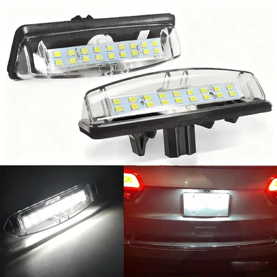 2x LED License Plate Light Rear Tag Lamp For 2002-2011 Toyota Camry SUPER BRIGHT Foto 1 de 4
