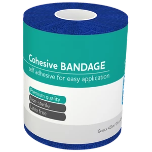 Cohesive Bandages 5cm x 4.5M Wrap/12 - Picture 1 of 1