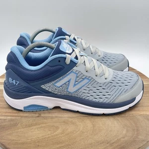 New Balance 847v4 Zapatos para Caminar Mujer 10 2A Azul Malla Zapatillas Cómodas - Imagen 1 de 16