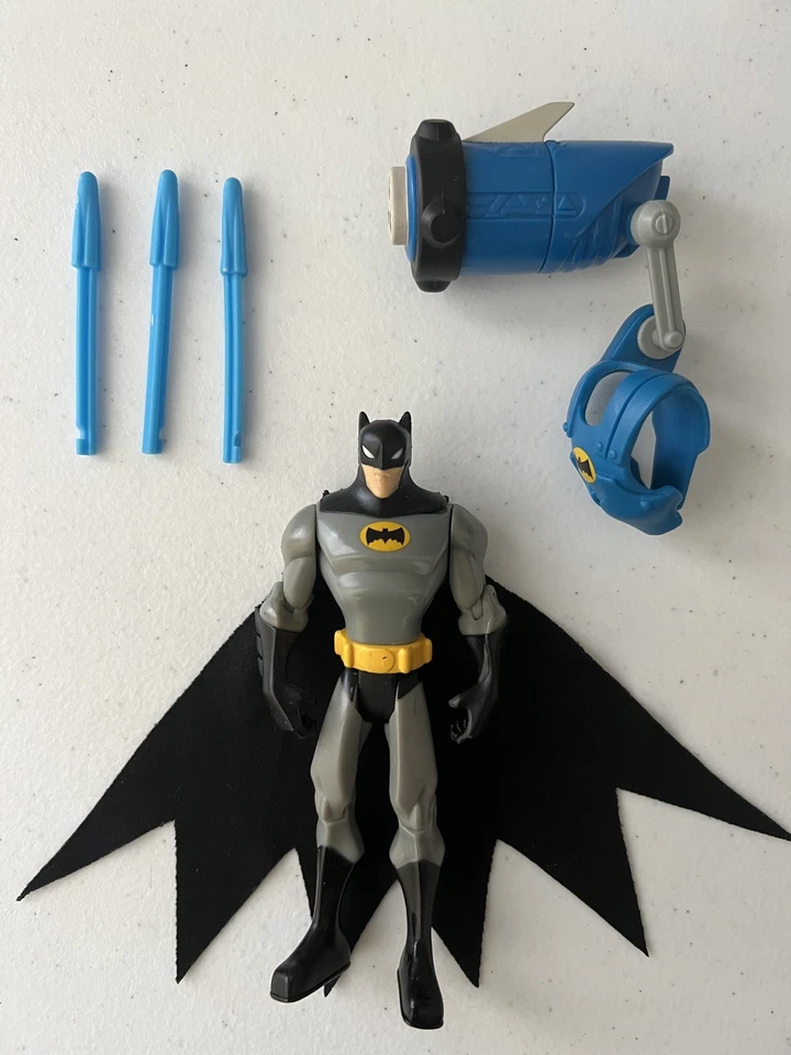 🦇The Batman Triple Shot Batman 2004 Action Figures and Bane action figure lot - Image 1 of 4