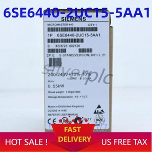 New Siemens 6SE6440-2UC15-5AA1 MICROMASTER440 without filter 6SE6 440-2UC15-5AA1 - Picture 1 of 7