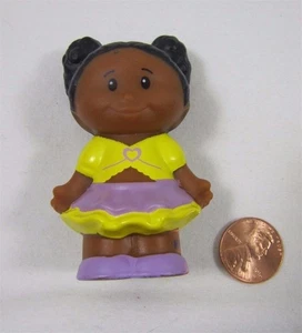 Fisher Price Little People AFRICAN AMERICAN GIRL TESSA Beach Swim Swimmer - Picture 1 of 3