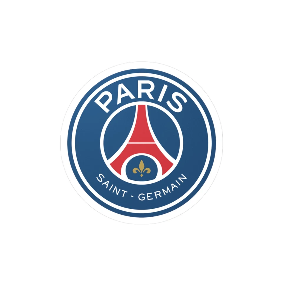 Paris Saint Germain Vinyl Decals, Sport Sticker, PSG, Football - Photo 1/1