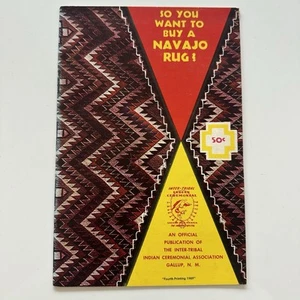 Vintage 1969 So You Want To Buy A Navajo Rug Booklet - Bild 1 von 5