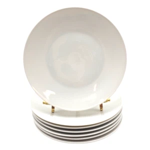 MCM Rosenthal-Continental Rhythm Salad Plates Raymond Loewy White 7 pcs 7.5” - Picture 1 of 8