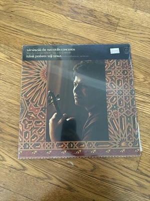 WIENIAWSKI - THE TWO VIOLIN CONCERTOS PERLMAN / OZAWA  Angel RECORDS LP VINYL - Image 1 of 3