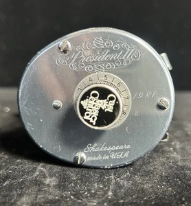 Vintage Shakespeare President II 1981 Baitcasting Fishing Reel Model DC - USA - Picture 1 of 7