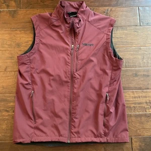 Marmot Performance Softshell Full Zip Weste Größe XXL Burnt Red EUC - Bild 1 von 10