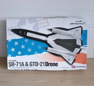 Academy 1/72 Scale SR-71A & GTD-21 Drone Model Kit 12540 Sealed Bags  - Picture 1 of 11
