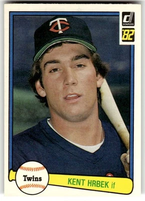 1982 Donruss - Kent Hrbek #557 (RC) - Imagem 1 de 2
