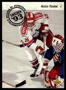 1993-94 Upper Deck World Junior Championships Alexei Yashin Russia #277 - Picture 1 of 2