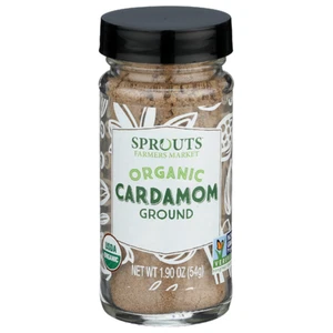 2 Pack - Sprouts Organic Ground Cardamom 1.9 oz - Picture 1 of 2