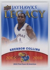 2013 Upper Deck University of Kansas Jayhawks Legacy Sherron Collins #JL-29