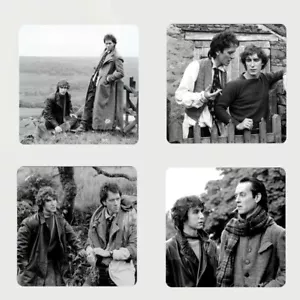 Withnail And I 4 Coaster Set Richard E Great Paul McGann British Movie Comedy - Picture 1 of 5