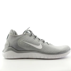 Nike Free RN 2018 Men's Running Shoe Wolf Grey White Size 11 942836 003 - Picture 1 of 11