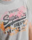 Koszulka męska Superdry z japońskim logo graficznym