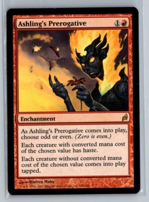 Ashling's Prerogative Lorwyn Rare – MTG Magic the Gathering Card - Image 1 of 2