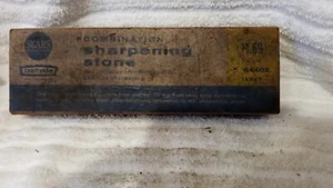 Pietra per affilare vintage Sears #-64402, con scatola - Foto 1 di 5