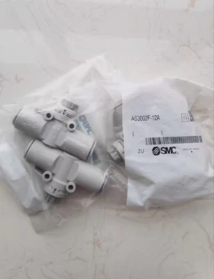 10PCS SMC AS3002F-12A Straight Speed Regulating Joint AS3002F-12A Fast Shipping - Image 1 of 3