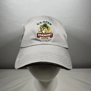 US OPEN 2016 Oakmont USGA Member Adjustable Grey Golf Hat With Ball Marker - Picture 1 of 18
