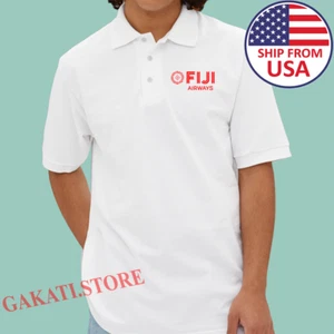 Fiji Airways Cool Men's White Size S-3XL - Picture 1 of 1