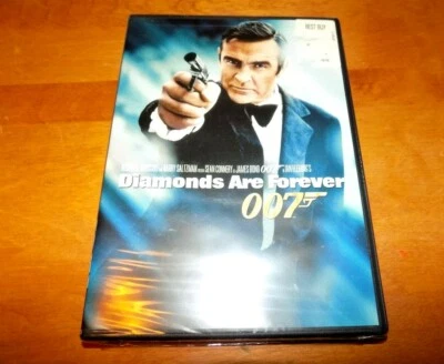 DIAMONDS ARE FOREVER Sean Connery 007 James Bond Classic MOVIE DVD SEALED NEW - Image 1 of 2