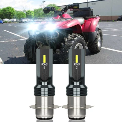 For Kawasaki Prairie 360 2003-13 H6 Xenon LED Hyper Headlight Bulbs Lights Bulb - Image 1 of 4