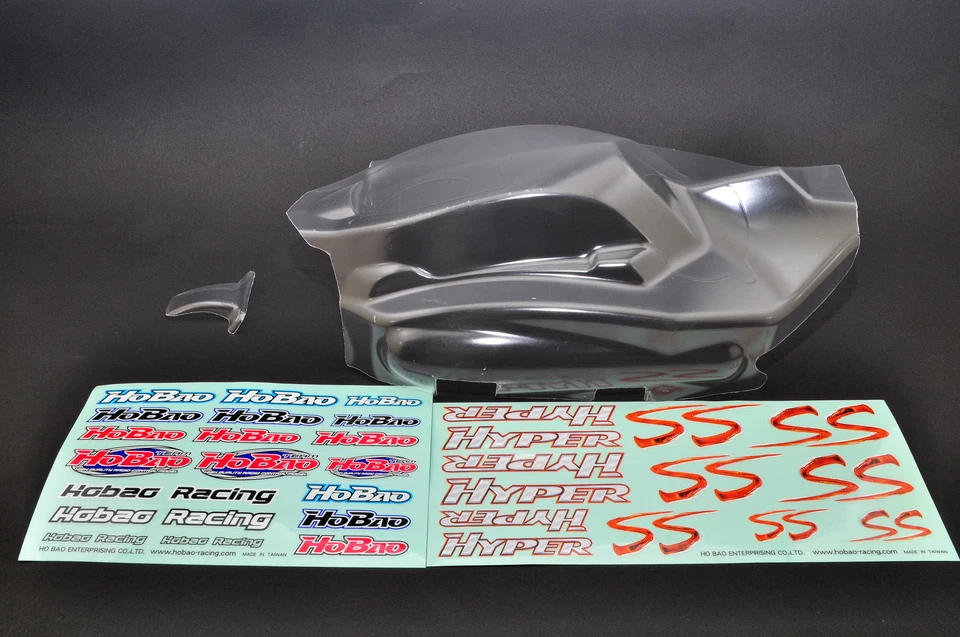 NEW HoBao 1/8 Nitro Buggy Clear Body : Hyper SS - Image 1 of 1