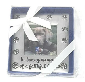 DEI Pet Picture Frame, 4.5" x 4.5" Multicolored New Factory Sealed - Picture 1 of 2