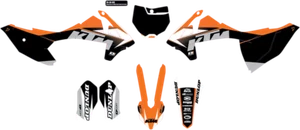 D’COR Visuals Complete Black COR 9 Accent Decal Graphics Kit 20-30-105 - Picture 1 of 1