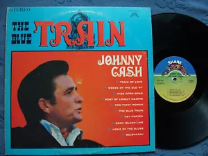 Johnny Cash...The Blue Train...Country LP 197? - Picture 1 of 3