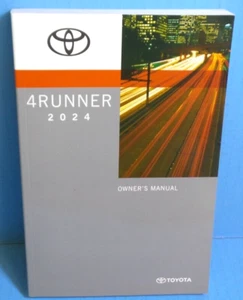 24 Toyota 4Runner 2024 manual del propietario - Imagen 1 de 1