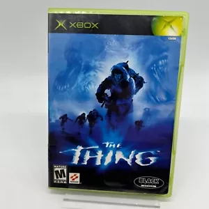 Thing (Microsoft Xbox, 2002) CIB COMPLETE *Inner Ring Crack* TESTED WORKS - Picture 1 of 4