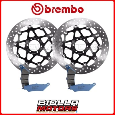 KIT PASTIGLIE + DISCHI BREMBO DUCATI SPORTCLASSIC GT 1000 2011 ANTERIORE [06 - F Foto 1 de 4