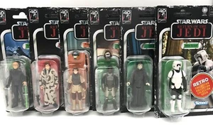 Star Wars Retro Collection Skywalker Solo Leia Lando Imperator Biker Kenner 10cm - Bild 1 von 8