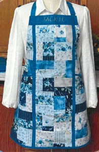 Sewing Pattern - Charm Squares Pieced Apron w/ Pockets J. Minnis Designs M204.18 - Picture 1 of 1
