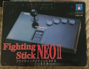 Fighting Stick NEO II HNS-08 Arcade Joystick Controller for SNK Neo Geo AES HORI - Picture 1 of 6