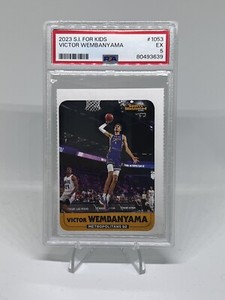Victor Wembanyama 2023 Sports Illustrated For Kids RC PSA 5 SI KIDS