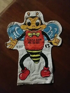 Marioneta de mano de plástico de colección rara habitación mameluco Mr. Do Bee - Imagen 1 de 7