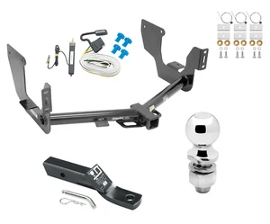 Trailer Tow Hitch For 15-20 Ford F-150 Complete Package w/ Wiring & 2" Ball - Picture 1 of 7