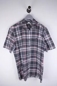 Schoffel Herren Freizeithemd kurzärmelig Reisen Wandern grau kariert Größe L - Bild 1 von 5