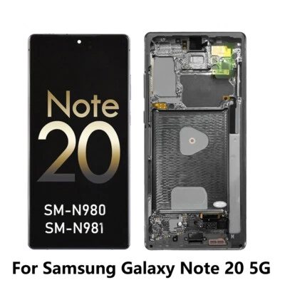 OLED LCD Display For Samsung Galaxy Note 20 5G N980/981 Touch Screen Digitizer - Image 1 of 4