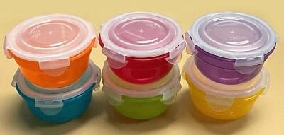 Lock & Lock 12pc Multi-Color Mini Bowl Storage Set with Lids from QVC - Image 1 of 4