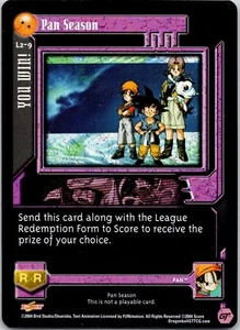 1x DBGT TCG PAN SEASON L2-9 ALT FOIL HOLO PROMO PAN SEASON LIMITED - Picture 1 of 1
