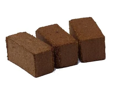 ProFlora® Kokosfaser Ziegel mini 10cm x 5cm x 5cm ergibt je ca. 2 Liter Bodengru