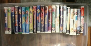 Lot of 22 VHS Clamshell Tapes Disney Black Diamond The Classics and SEALED Maste - Picture 1 of 4