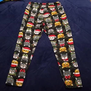 No Boundaries Holiday Fleece Leggings - Picture 1 of 4