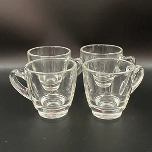 Set Of 4 Ocean Thailand Glass Espresso Shot Cups - Picture 1 of 8
